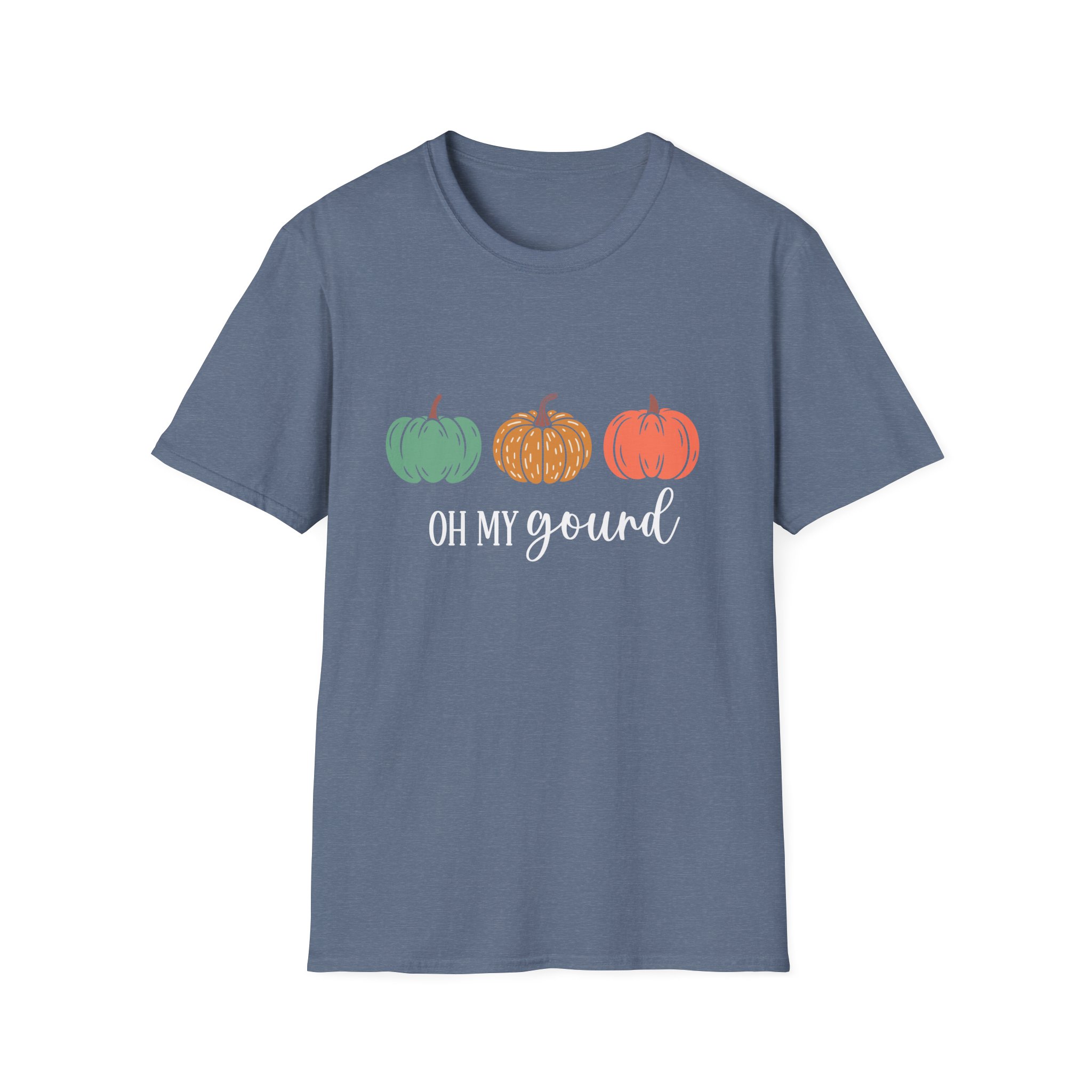 Oh My Gourd Pumpkin Womens Graphic Tee Shirt 5 Oh My Gourd Pumpkin Womens Graphic Tee Shirt - Image 5