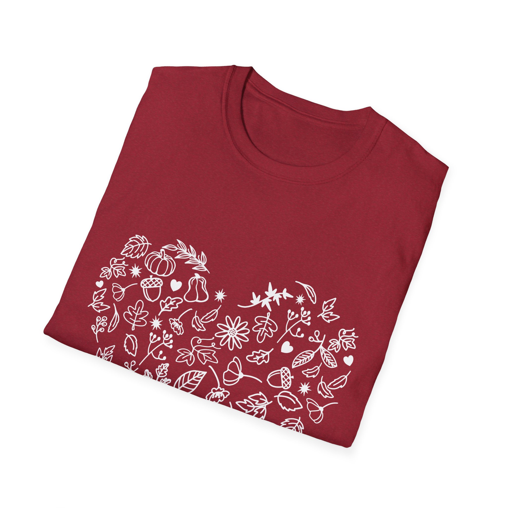 Cozy Autumn Vibes Womens Graphic Tee Shirt 2 Cozy Autumn Vibes Womens Graphic Tee Shirt - Image 2