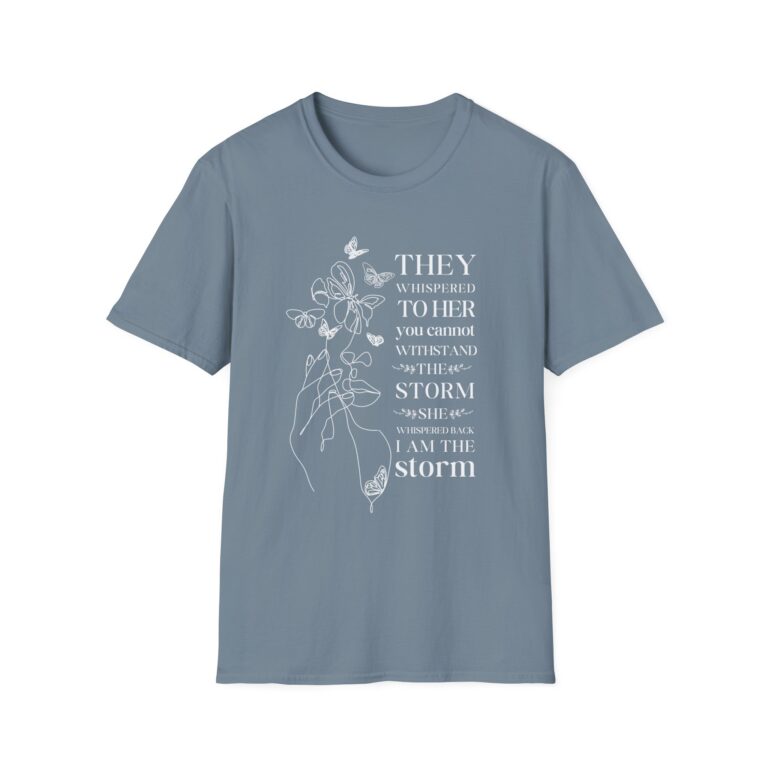 Empowering Floral T-Shirt with Inspirational Quote, Unisex Tee for Self-Expression, Gift for Friends, Positive Vibes Apparel, […]