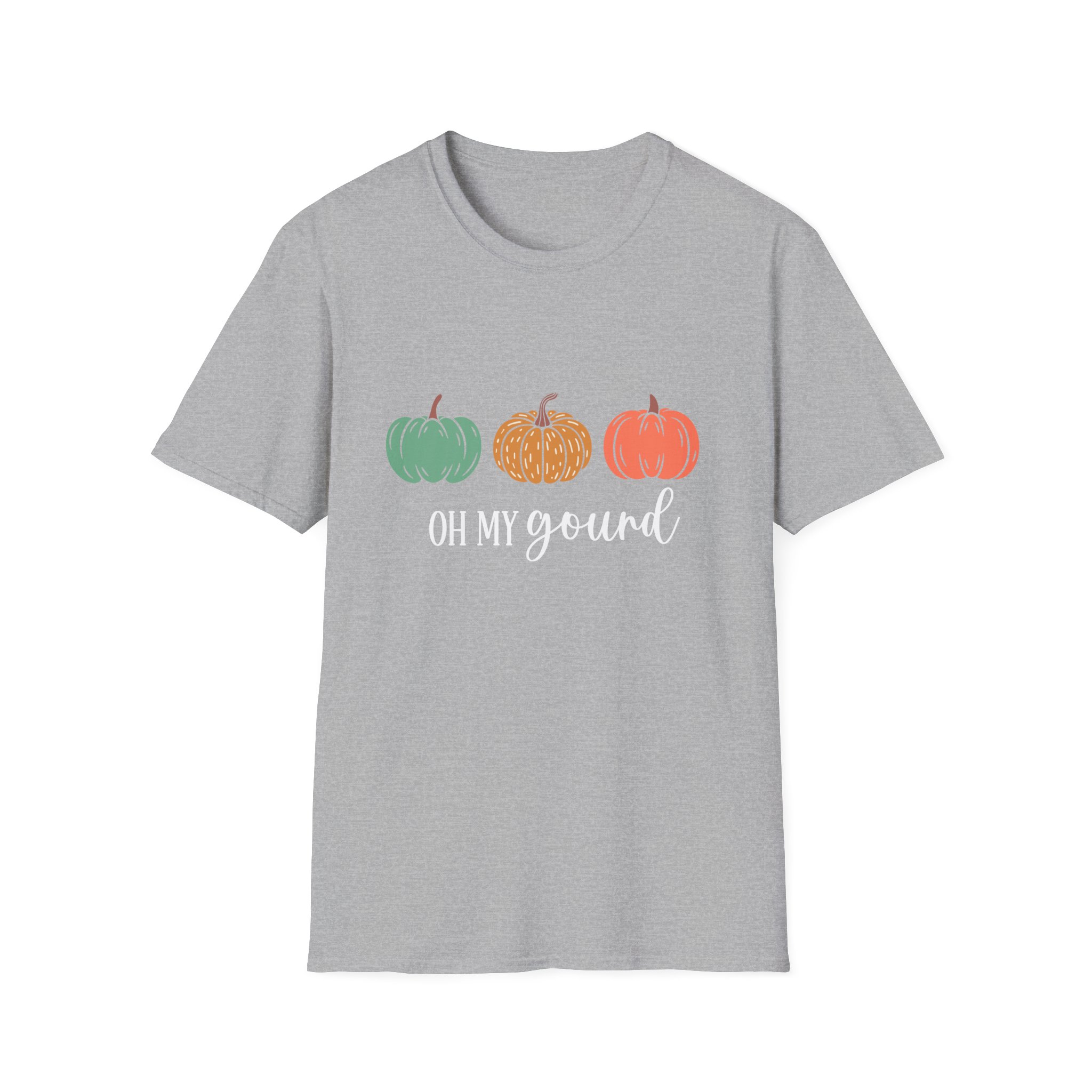 Oh My Gourd Pumpkin Womens Graphic Tee Shirt 3 Oh My Gourd Pumpkin Womens Graphic Tee Shirt - Image 3