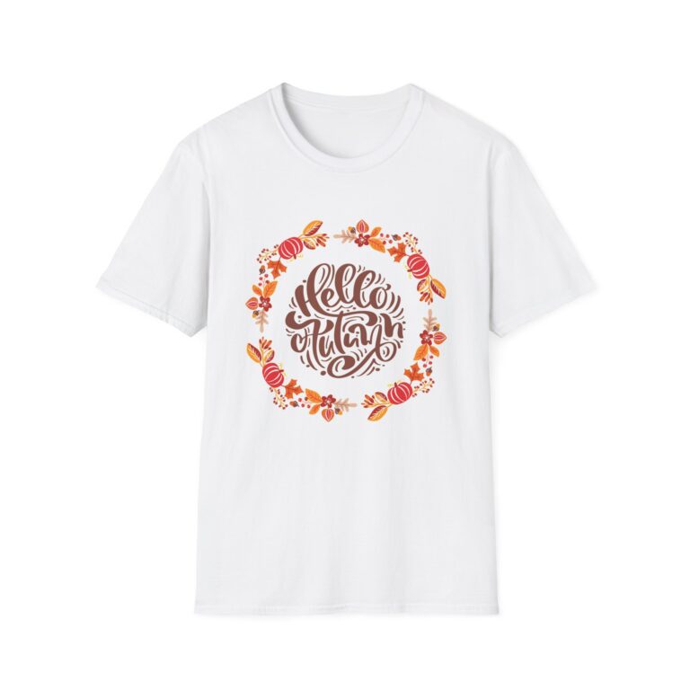 Fall Vibes Unisex T-Shirt, Cozy Autumn Tee, Pumpkin Spice Shirt, Seasonal Gift, Hello Autumn Apparel