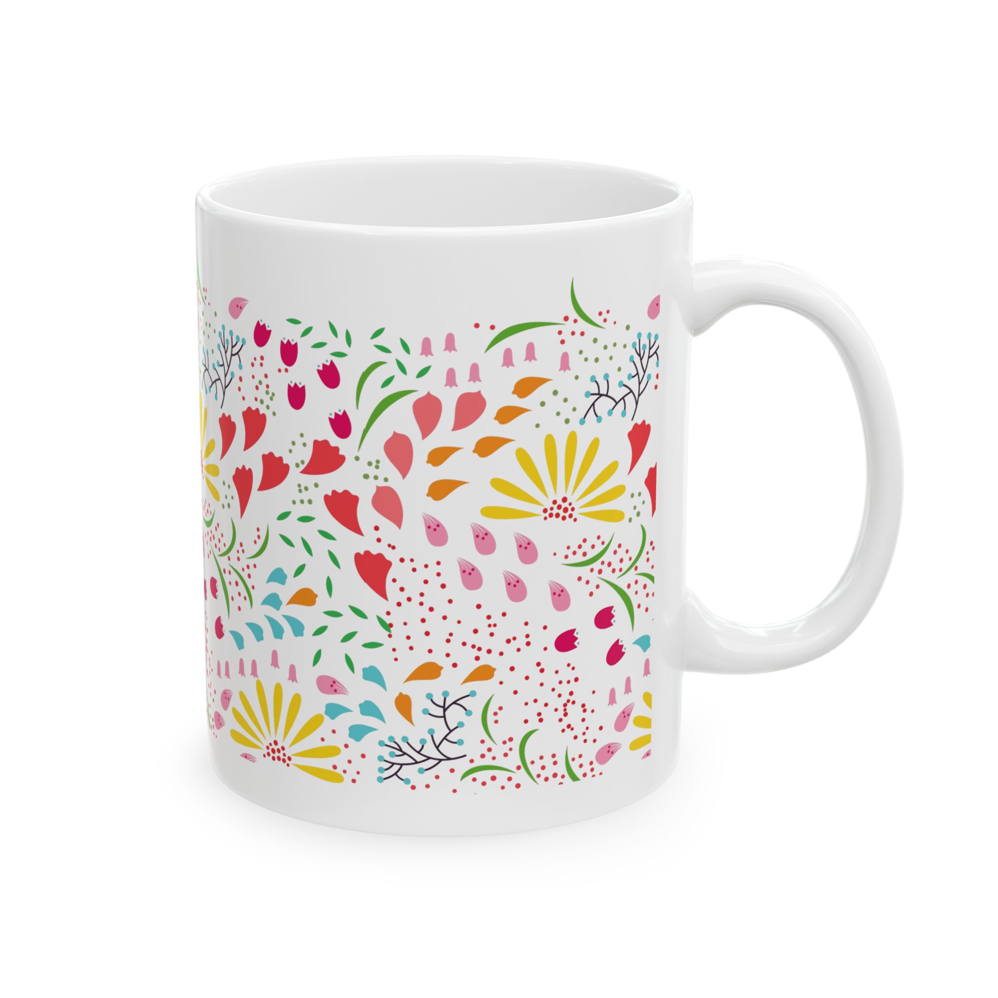 Do More of What Makes You Happy Floral Inspirational Mug 4 Do More of What Makes You Happy Floral Inspirational Mug - Image 4