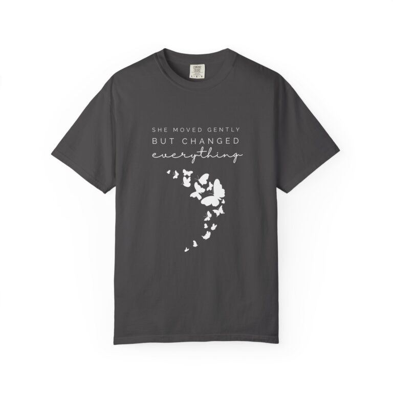 Copy of She Moved Gently Inspirational T-Shirt